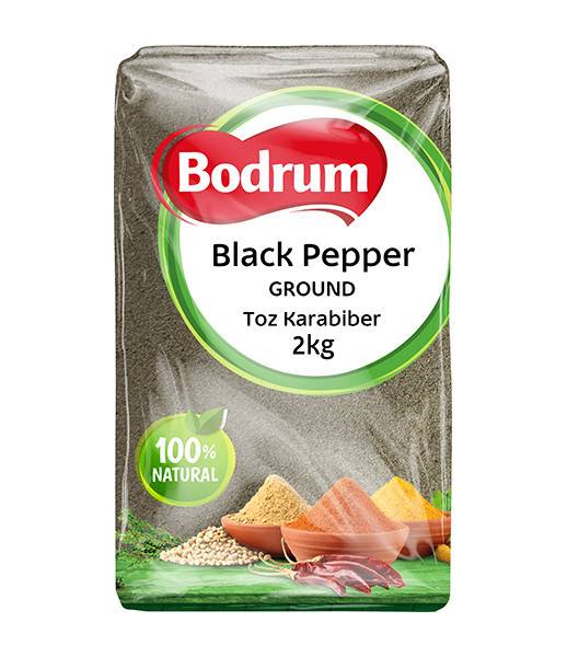Bodrum Spice Black Pepper Ground (Toz Karabiber) 2kg