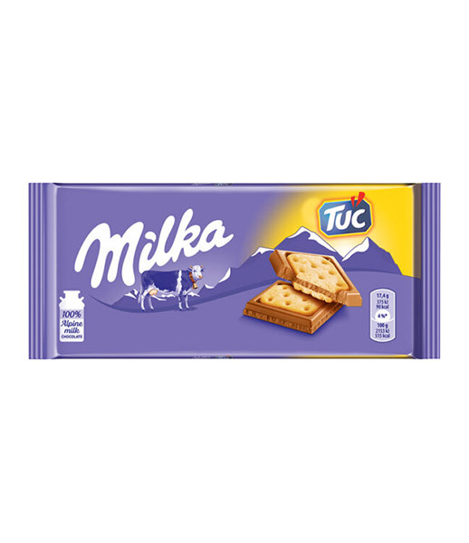 Milka Chocolate Sandvich Mini Tuc 18x87g