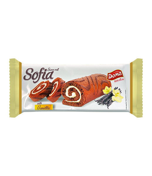 Doma Swiss Roll Sofia Vanilla 10x200g