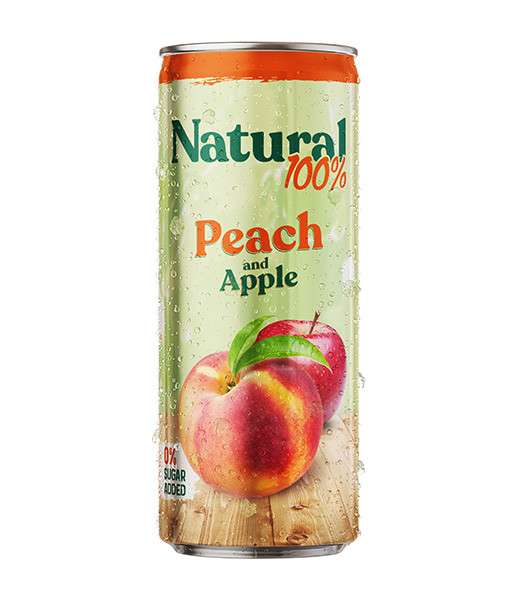 Relax Natural Peach and Apple 24x250ml