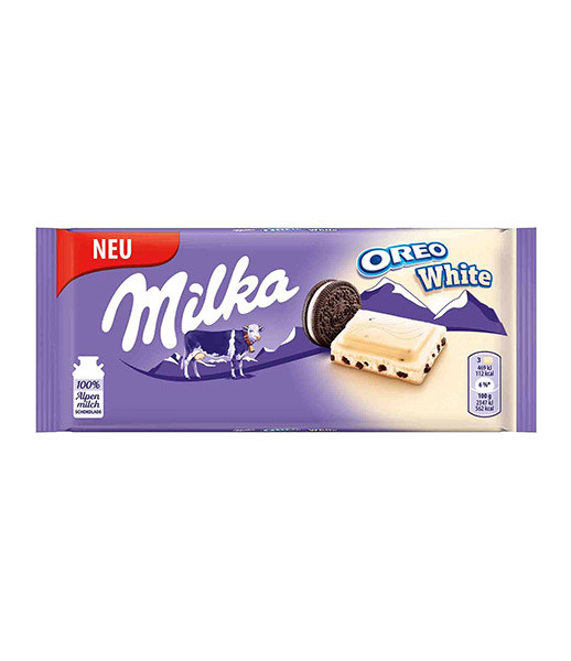 Milka Oreo White 22x100g