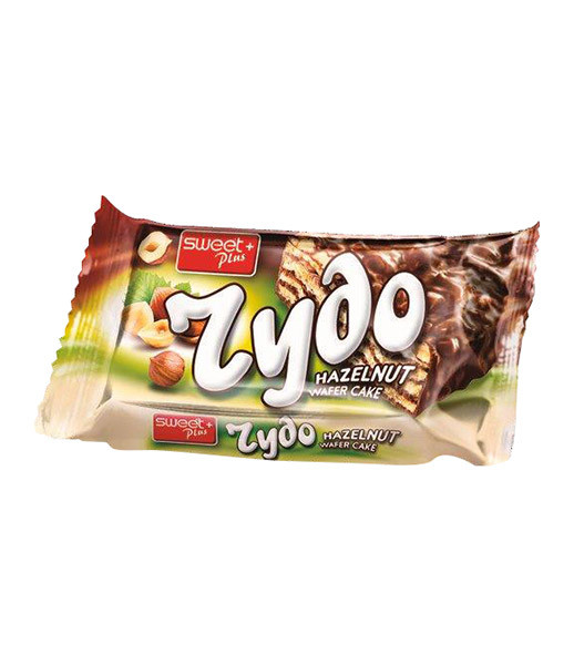 SweetPlus Rydo Wafer Cake with Hazelnuts 24x52g