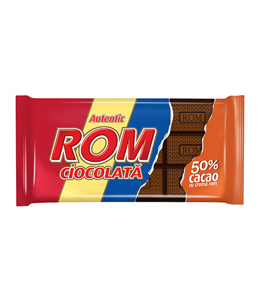 Rom Chocolate 50% with Rum 24x88g