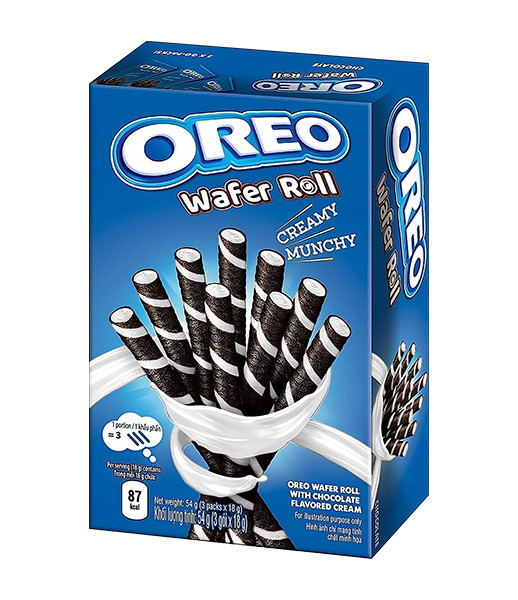 OREO Wafer Rolls Vanilla 20x54g