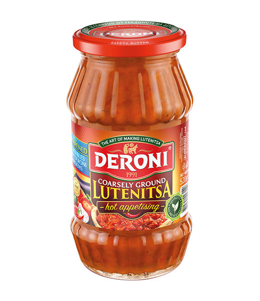 BG Deroni Hot Coarsely Ground Lutenitsa 6x520g