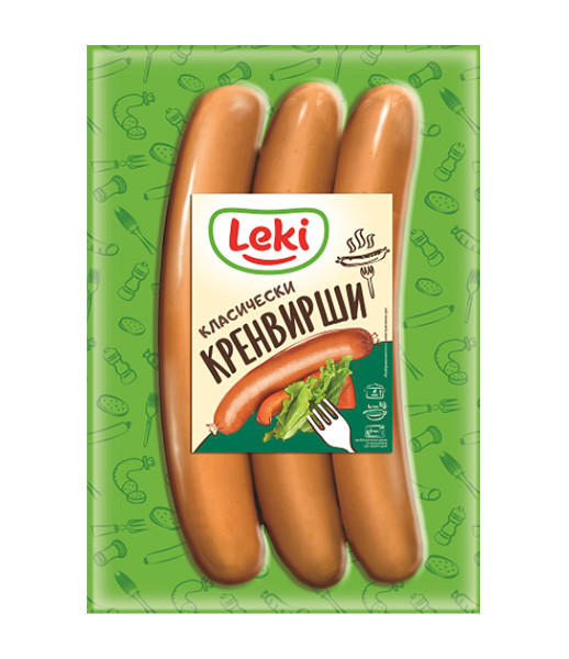 Bella Leki Frankfurters Smoked Boiled (30pcs/Box) 1x300g