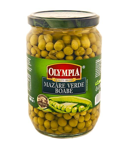 Olympia Green Peas (Mazare Verde) 6x720ml