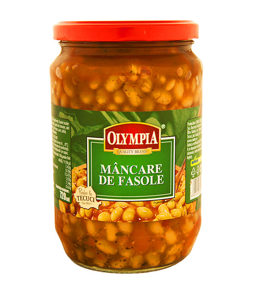 Olympia Cooked Beans (Mancare Fasola) 6x314ml