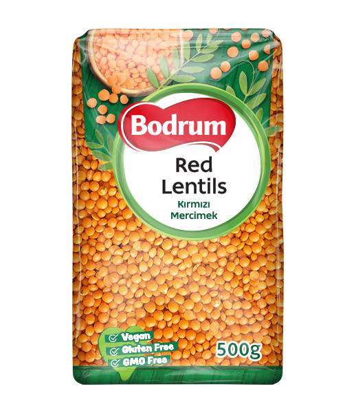 Bodrum Red Lentils 6x500g
