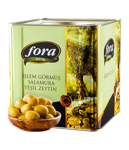 Fora Cracked Green Olives (Kirik Zeytin 101-120) 1x8kg