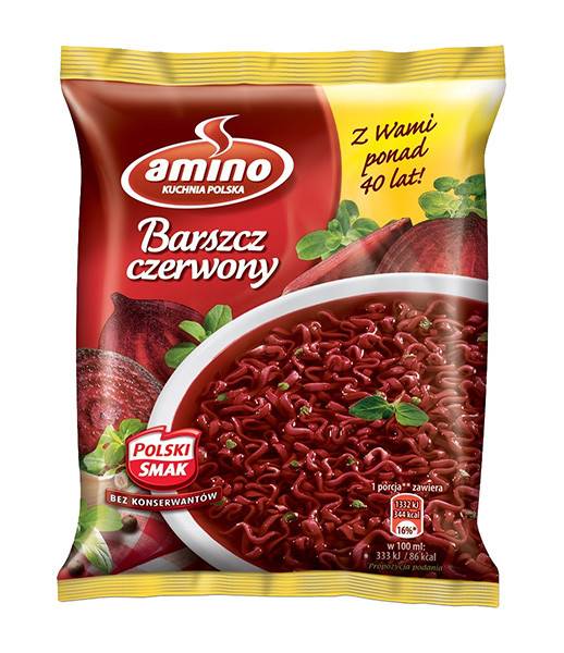 Amino Beetroot Soup (Barszcz Czerwony) 22x66g