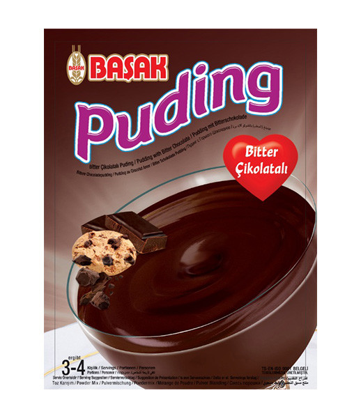 Basak Bitter Chocolate Pudding (78) 12x105g