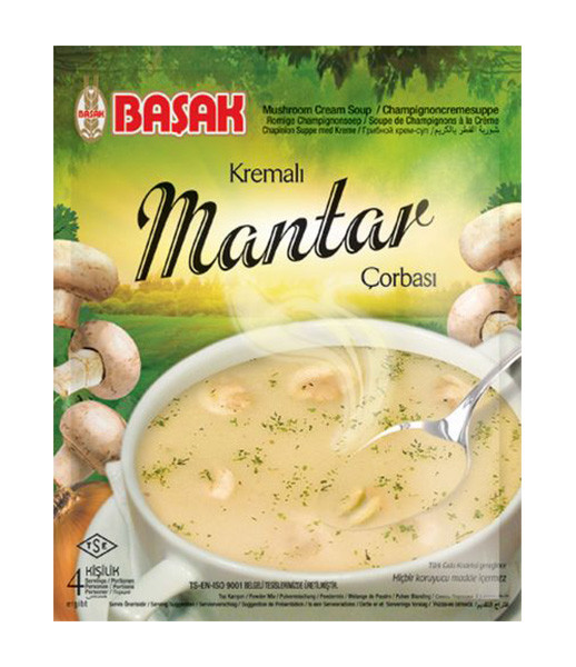 Basak Mushroom Cream Soup (Mantar 610) 12x60g