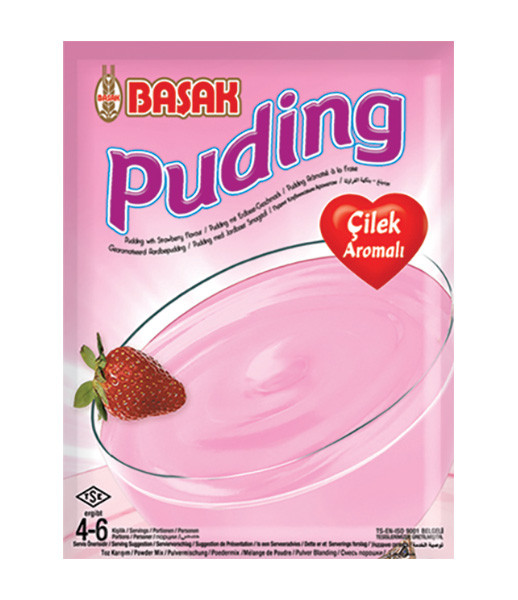 Basak Strawberry Pudding (83) 12x130g