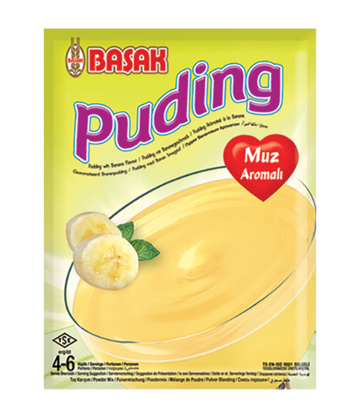 Basak Banana Pudding (82) 12x130g