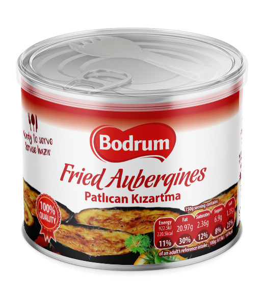 Bodrum Fried Eggplant Slices Ready Meal 6x400g