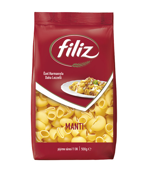 Filiz Pasta Pipe Rigate (Manti) 20x500g