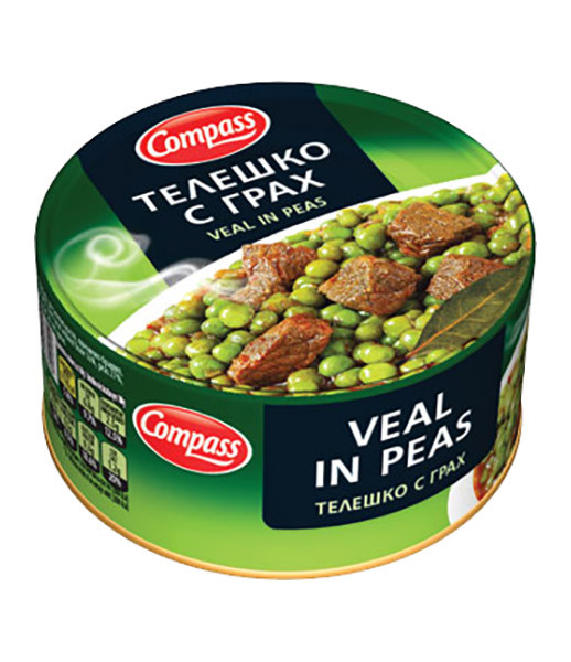 Compass Veal in Peas 1x300g