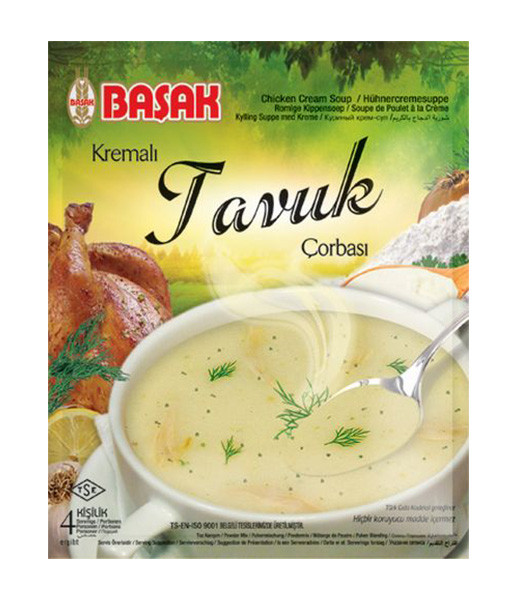 Basak Cream Chicken Soup (Kremali Tavuk 611) 12x60g