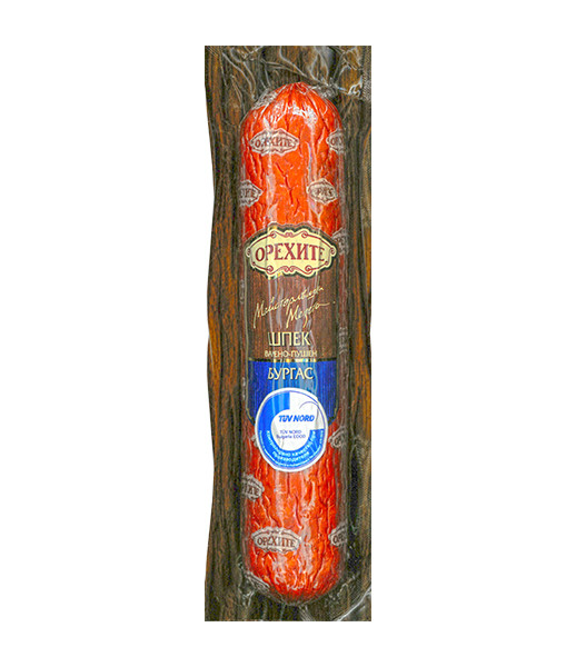 Orehite Burgas Larded Salami (Smoked) Vacuum (40) 1x230g