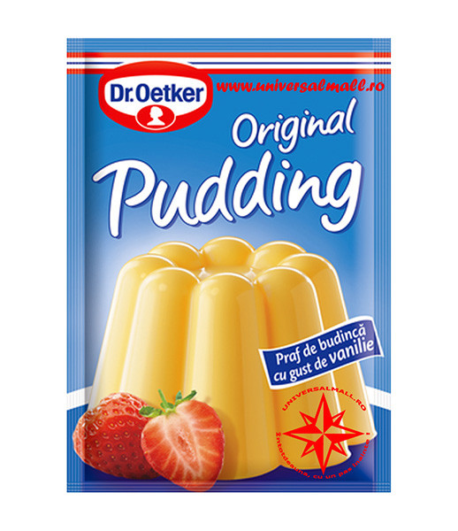 Dr Oetker Vanilla Pudding (Budinca Vanile) 35x40g