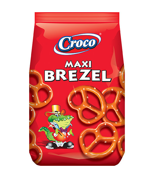 Croco Maxi Brezel Salted 14x100g