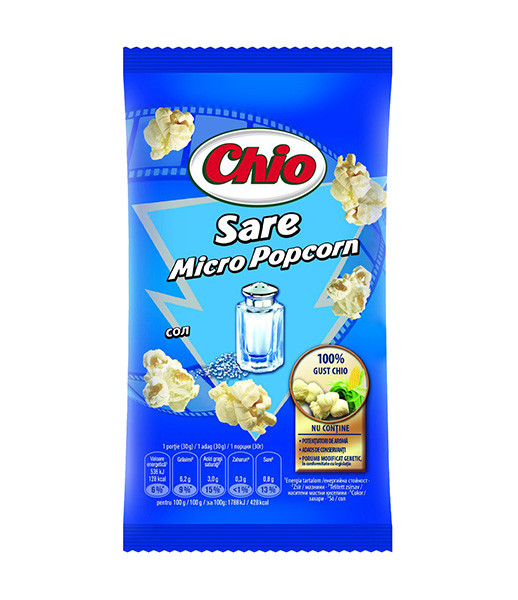 Chio Microwave Popcorn Salt 36x80g