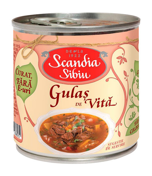 Scandia Sibiu Gulas de Vita 6x400g