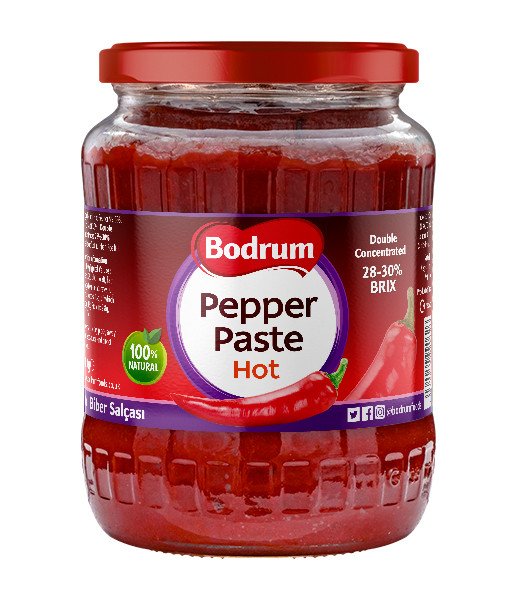 Bodrum Pepper Paste Hot 6x700g