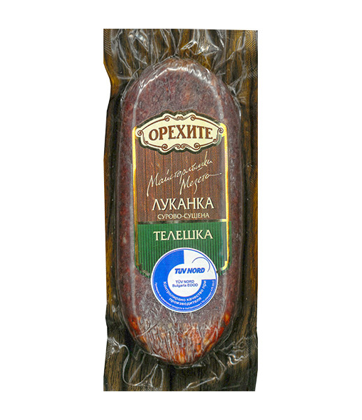 Orehite Raw Dried Lukanka Veal (Beef) (50) 1x170g