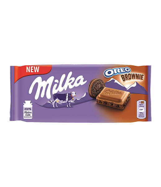 Milka Chocolate Oreo Brownie 22x100g