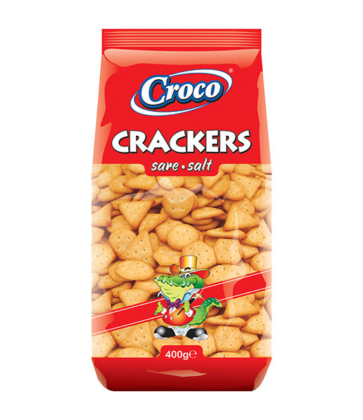 Croco Salted Crackers 12x400g