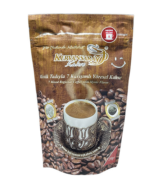 Kervansaray Coffee with Mastic Drops (Damla Sakizli) 12x250g