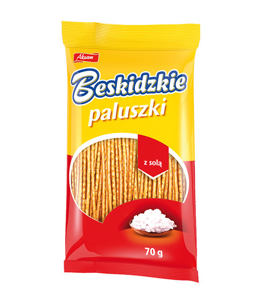 Aksam Beskidzkie Paluszki Salty Sticks 45x70g