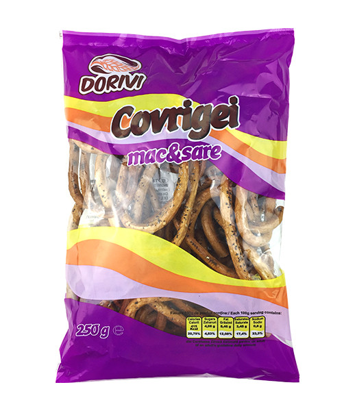 Dorivi Covrigi Poppy and Salt (Mac Sare)12x250g