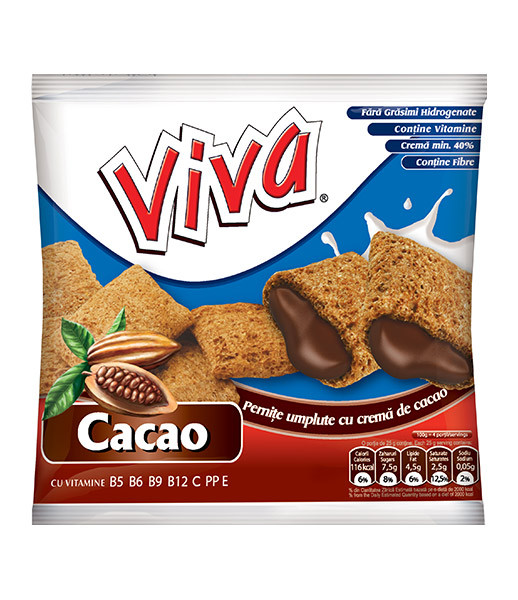 Viva Cocoa Cream Snacks 14x200g