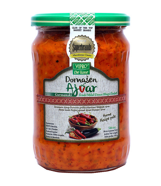 Vipro De luxe Gurman Mild Ajvar 6x580ml