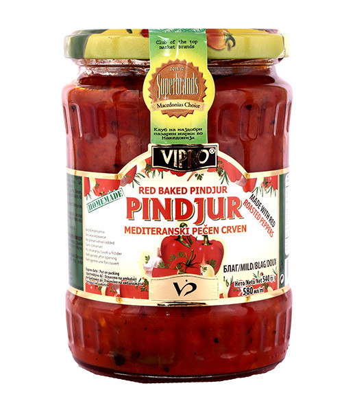 Vipro Red Baked Pindjur 6x580ml