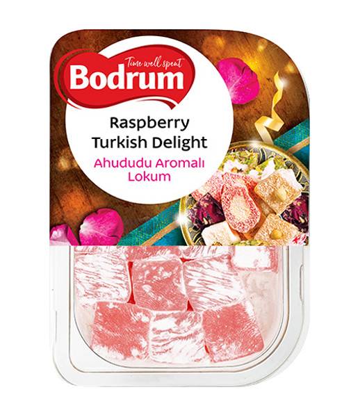 6Bodrum Delight Raspberry (Ahududulu Lokum) 6x200g