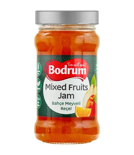 Bodrum Jam Mixed Fruit (Bahce Meyveli Recel) 6x380g