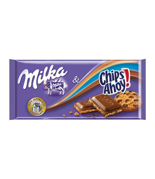 Milka Chocolate with Chips Ahoy 22x100g