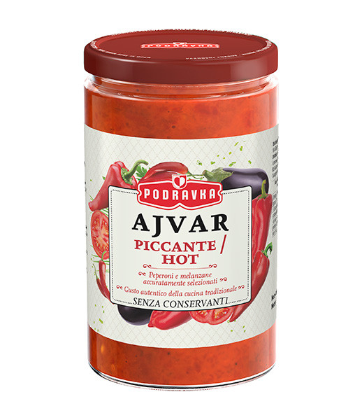 Podravka Ajvar Hot (Halal) 6x690g