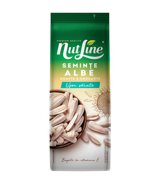 Nutline Roasted Sunfl. Seeds White Lightly 24x200g