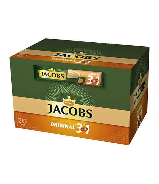 Jacobs 3in1 Coffee 6x(24x15.20g) Original