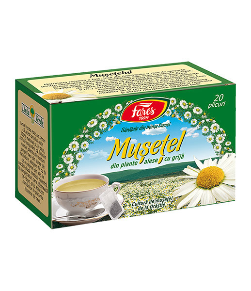 Fares Tea Chamomile (Musetel) 12x20g