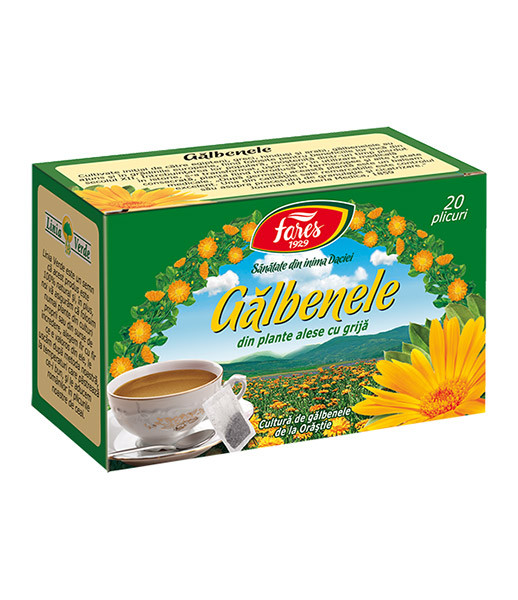 Fares Tea Marigold (Galbenele) 12x20g