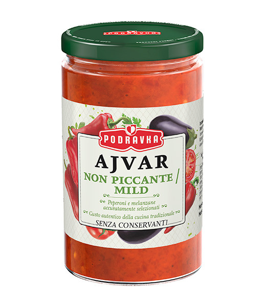 Podravka Ajvar Mild (Halal) 12x350g