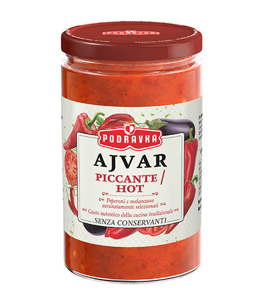 Podravka Ajvar Hot (Halal) 12x350g