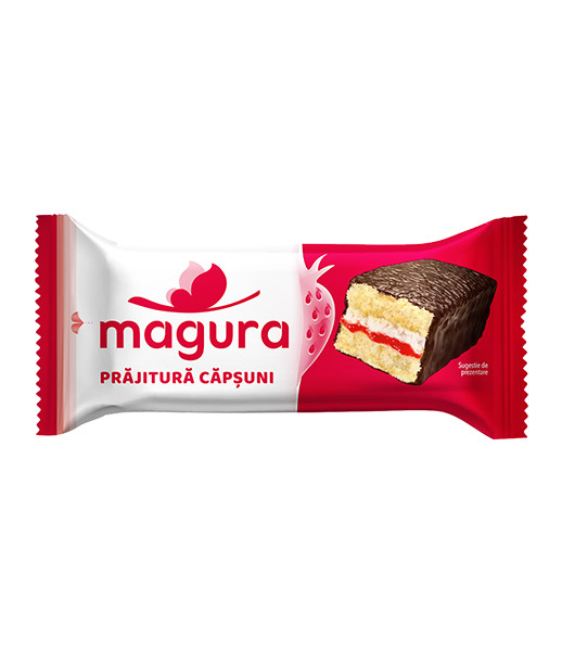 Kandia Magura Cake Strawberry 24x35g