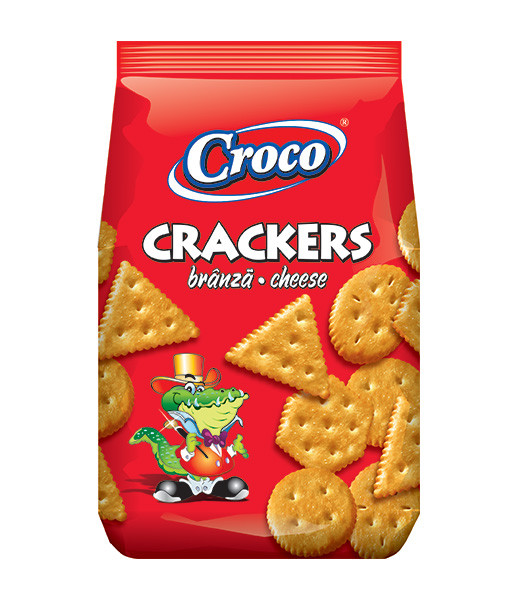 Croco Crackers Cheese 12x100g